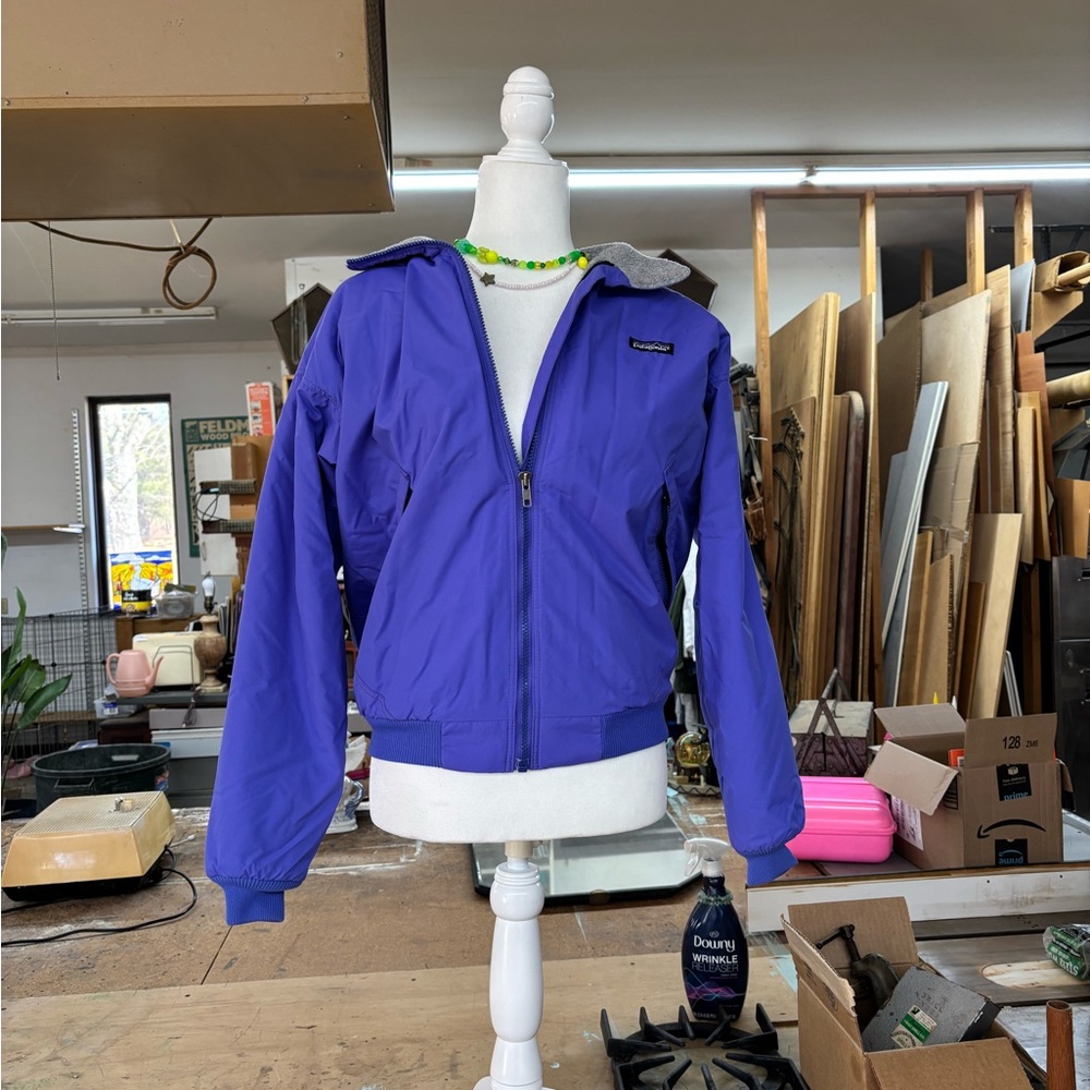 Patagonia Purple Windbreaker Jacket
